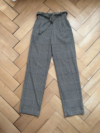 LIGHT BEFORE DARK - High Waist Hose kariert XS