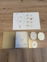 Schmuck-Set: Swarovski Set, Geschenkset, 8 Ringe, Kette, Arm