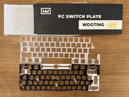 Wooting 60HE PC Switch Plate Kit ISO - Neuwertig & mit OVP