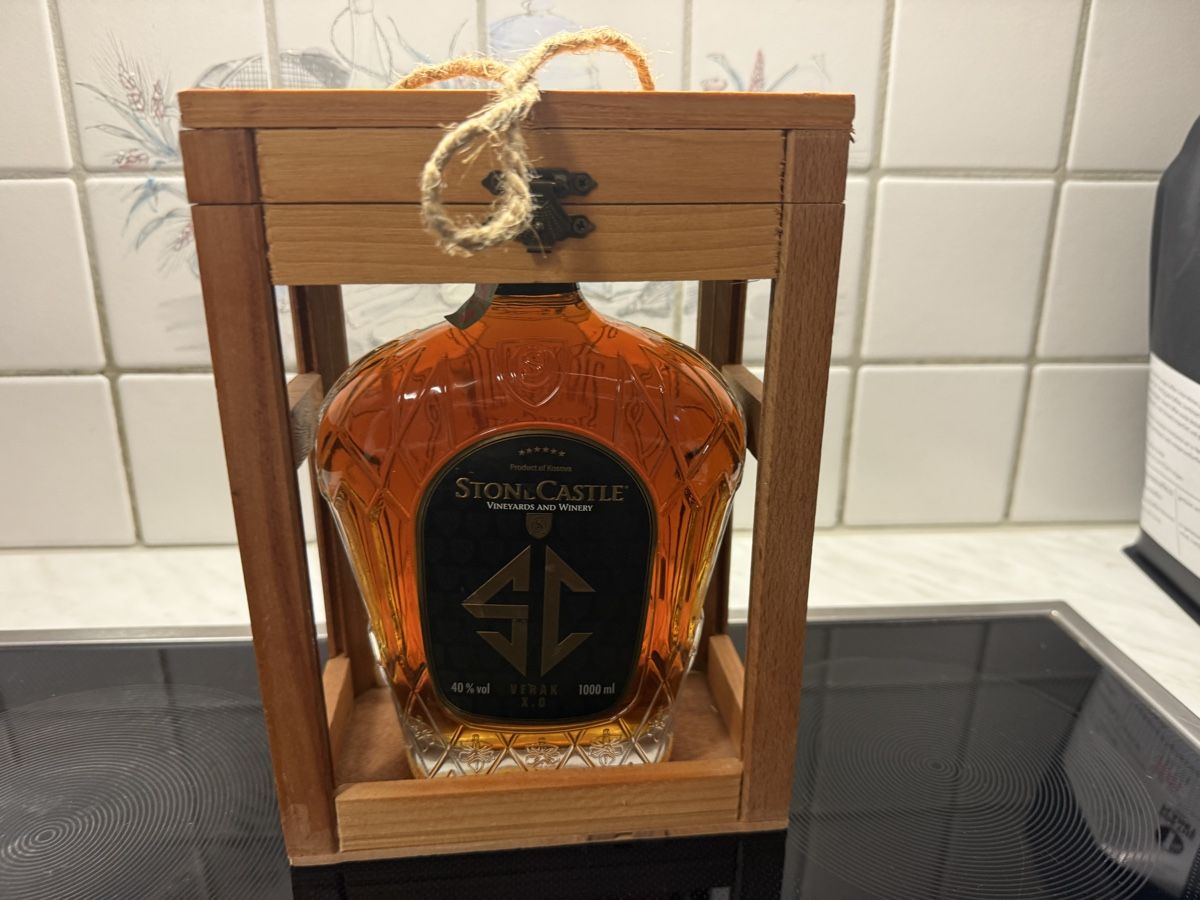Bevande alcoliche: Brandy Stone Castle 40% Vol 1 Liter – Nuovo e nell'imballaggio originale da Messen venduto da Versber 3