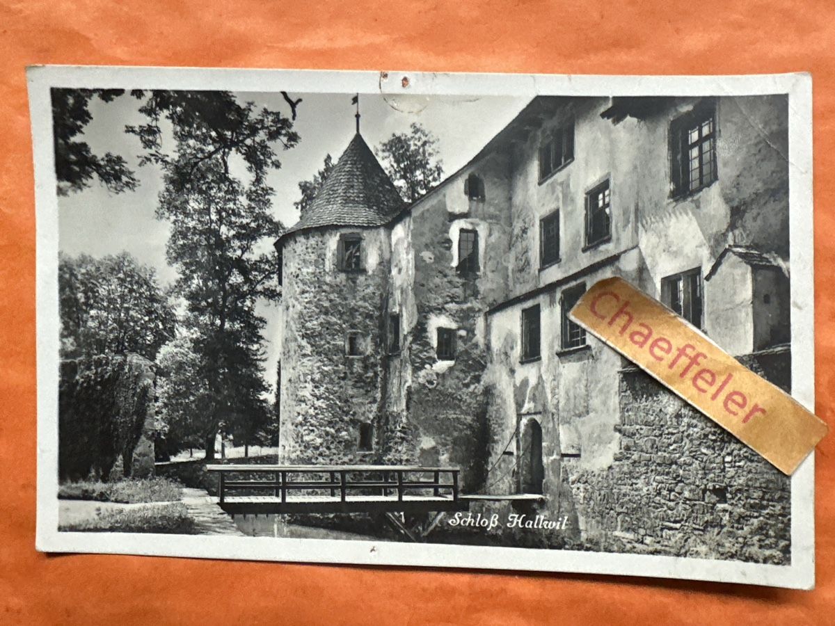 Cartoline postali: Alte Ansichtskarte Schloss Hallwil, Vintage! – Usato da Zürich venduto da Chaeffeler
