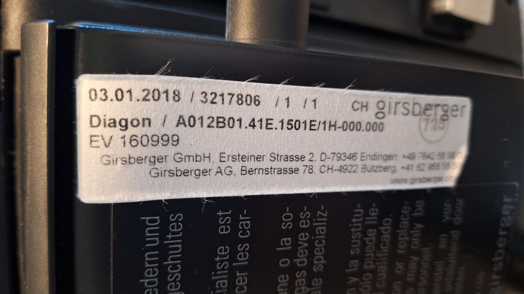 Girsberger Sedie: Bürostuhl Diagon, Girsberger – Usato da Konolfingen venduto da rose999 4