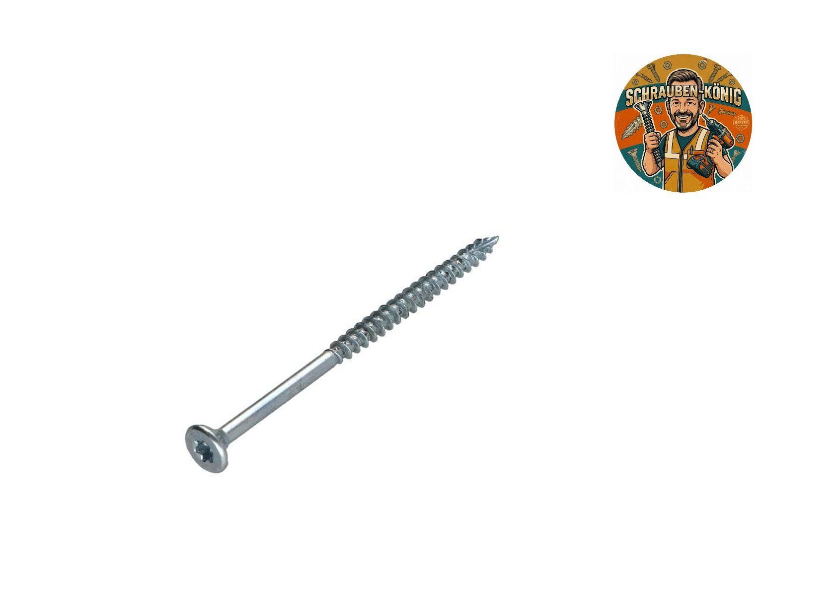 Ferramenta: Spanplattenschrauben SET Torx TX - 4x60, 5x70mm, 6x120 – Nuovo e nell'imballaggio originale da Wittenbach venduto da schrauben-koenig 1