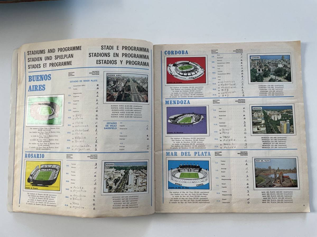 Panini Album: Album Panini WM 1978  – Usato da Evilard venduto da Leomau 3
