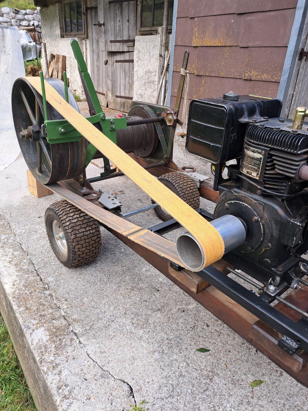 Sonstiges zum Lager & Transport: Schlittenseilwinde – Gebraucht aus Charmey (Gruyère) von Balinea 6
