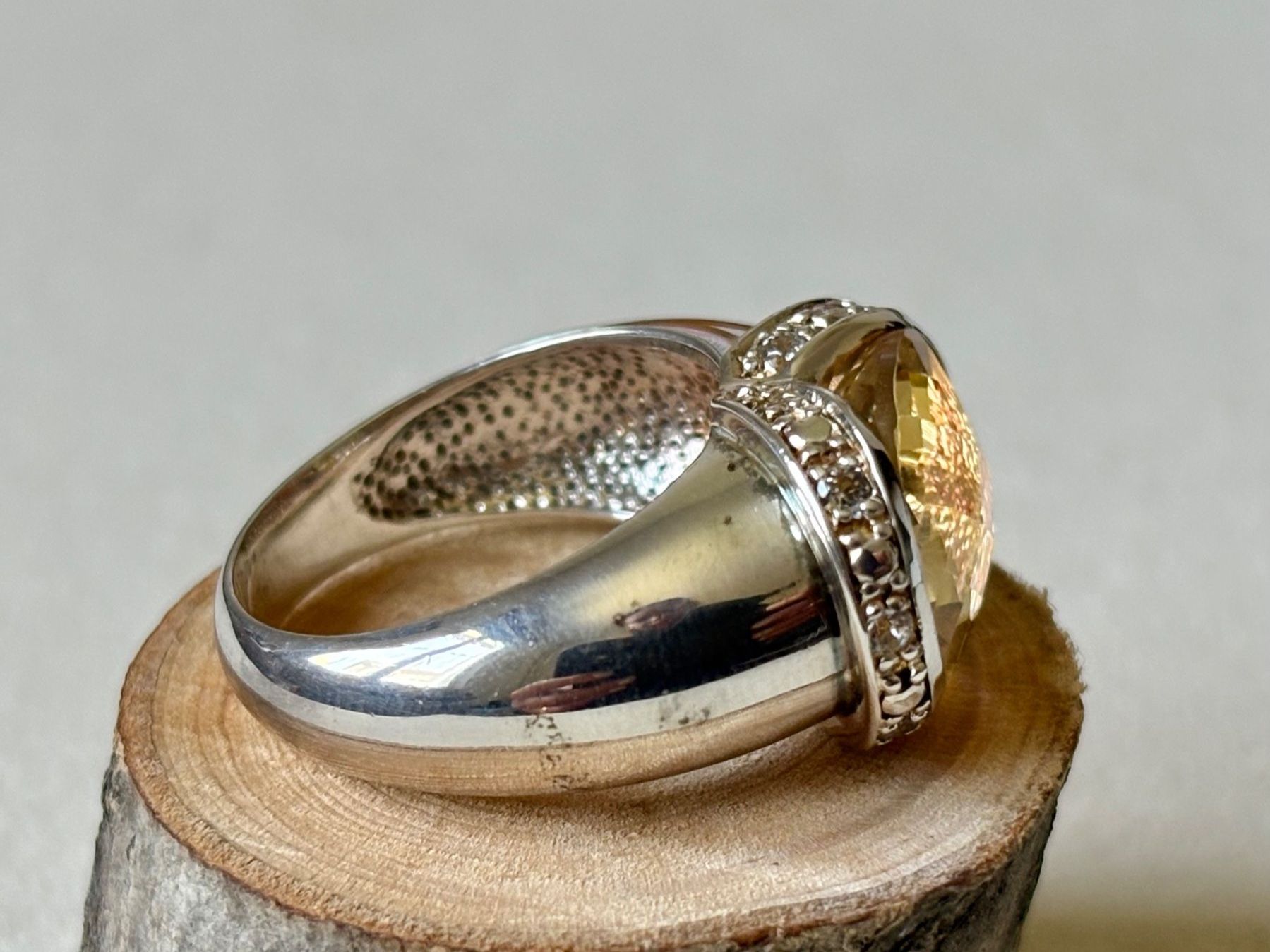 Anelli: Ring Citrin, Silber 925, Gr. 57 – Nuovo (secondo la descrizione) da Brugg AG venduto da lau_9rvy 2
