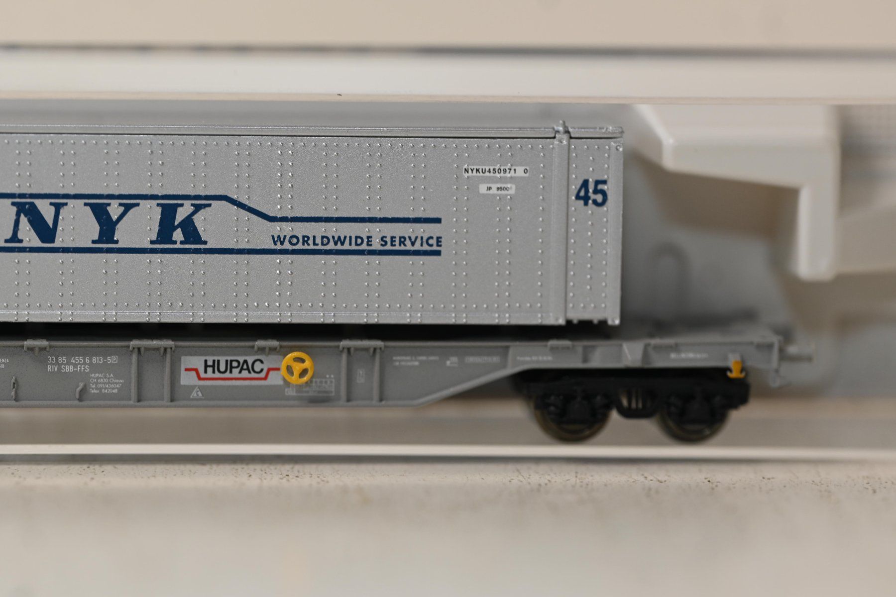 Fleischmann Trains électriques: Hupac NYK Fleischmann Spur N mit OVP – D'occasion à Laupen ZH par Zmoewe 2