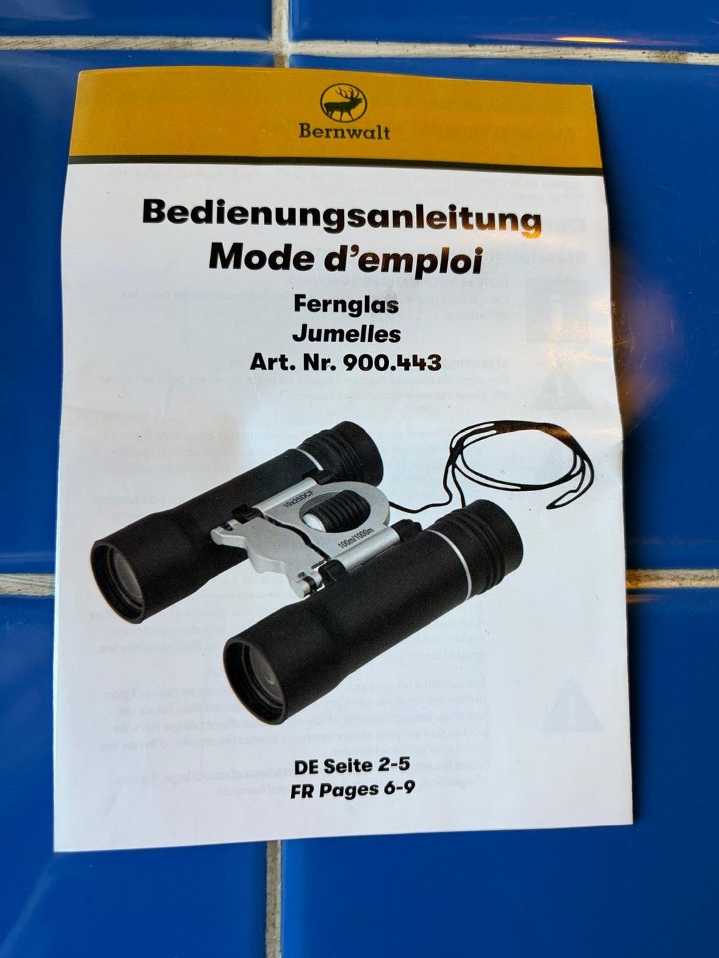 Binocoli: Bernwalt Fernglas NEU – Nuovo (secondo la descrizione) da Liestal venduto da Nizli 5