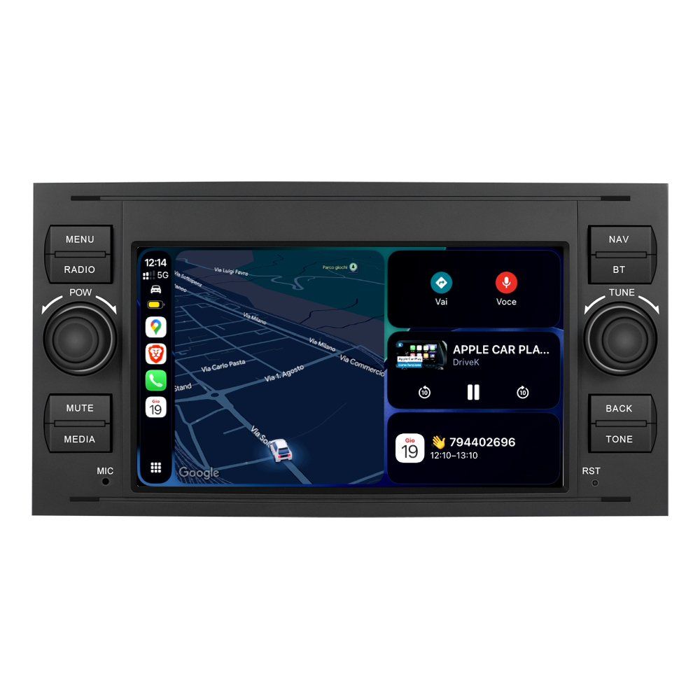 Navigatori: RDS Autoradio Ford Transit Kuga Fusion Android Carplay – Nuovo e nell'imballaggio originale da Chiasso venduto da online.shop