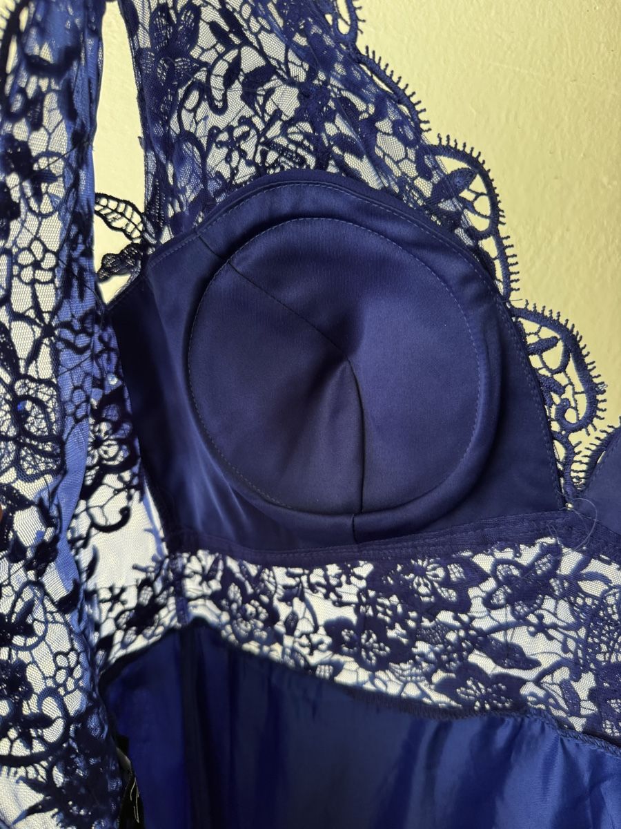 Vestiti: Abendkleid Gr 38 Royalblau – Usato da Mollis venduto da Piet2piet2000 4