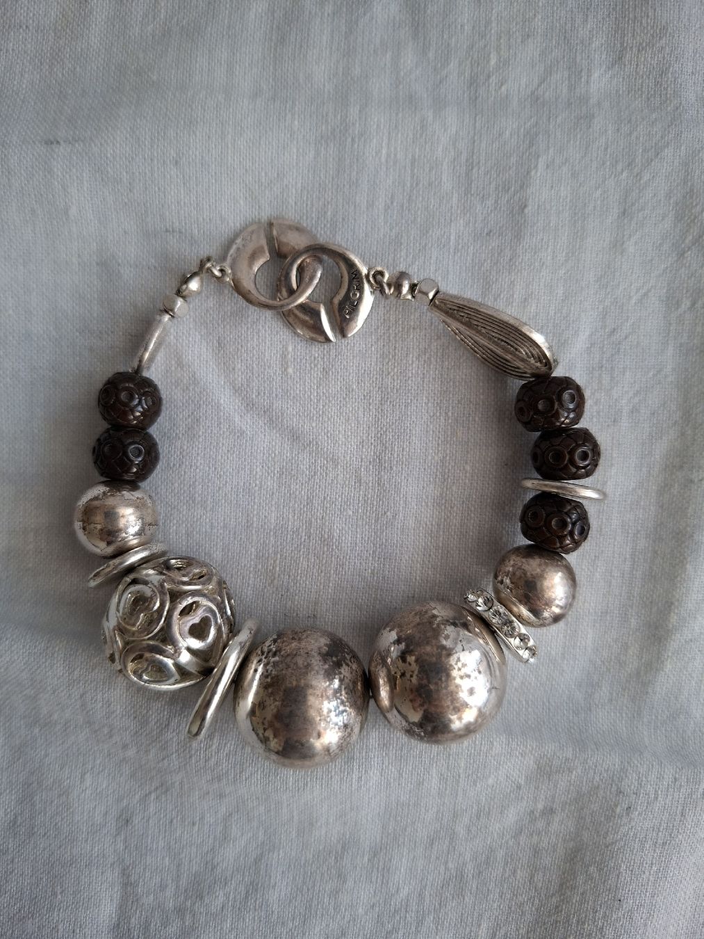 Bracciali & Braccialetti: Bracelet Pilgrim Vintage - Style Bohème Chic – Usato da Lutry venduto da Sim_Sta