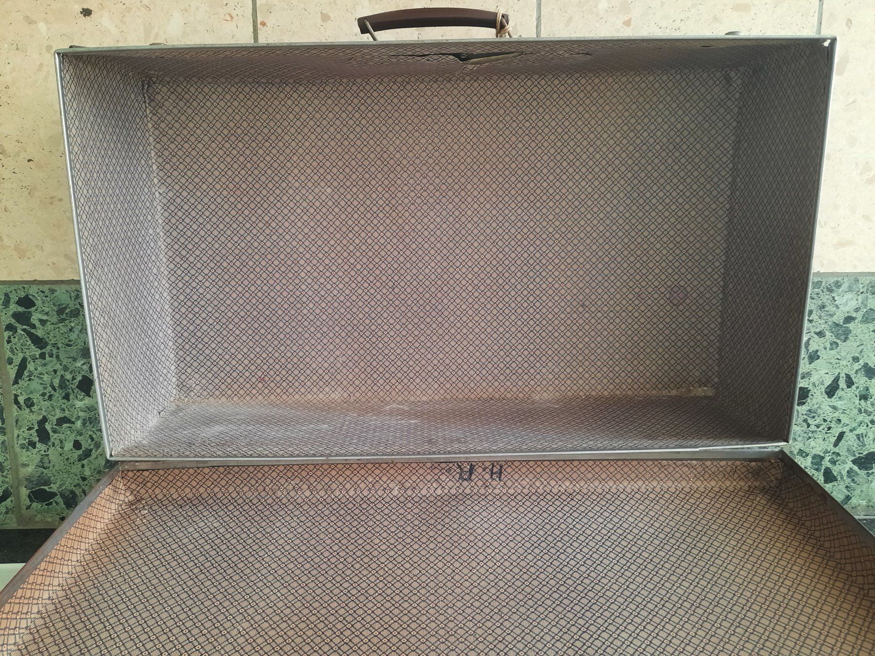 Valigie: Vintage 1950er Valise / Lederkoffer – Usato da Hombrechtikon venduto da BAZ-Vintage 2