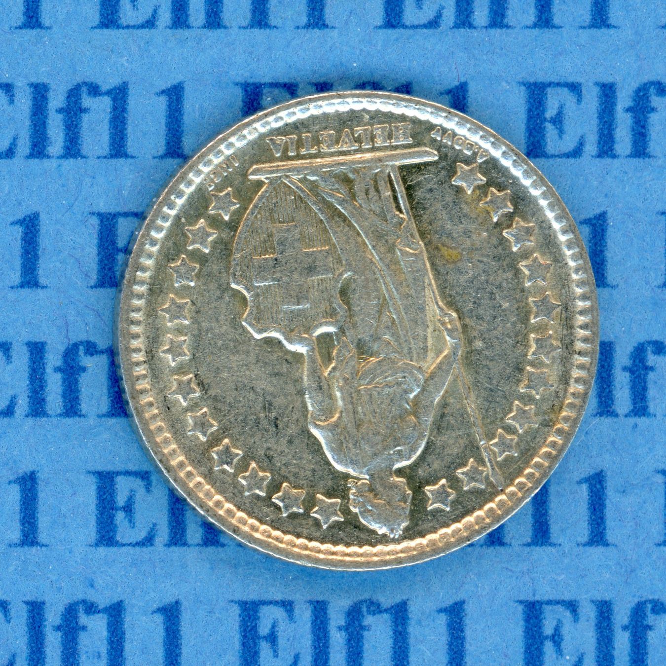 Tutti le monete: CHF___0.50 1937 vz 50 Rappen – Usato da Widnau venduto da Elf11 1