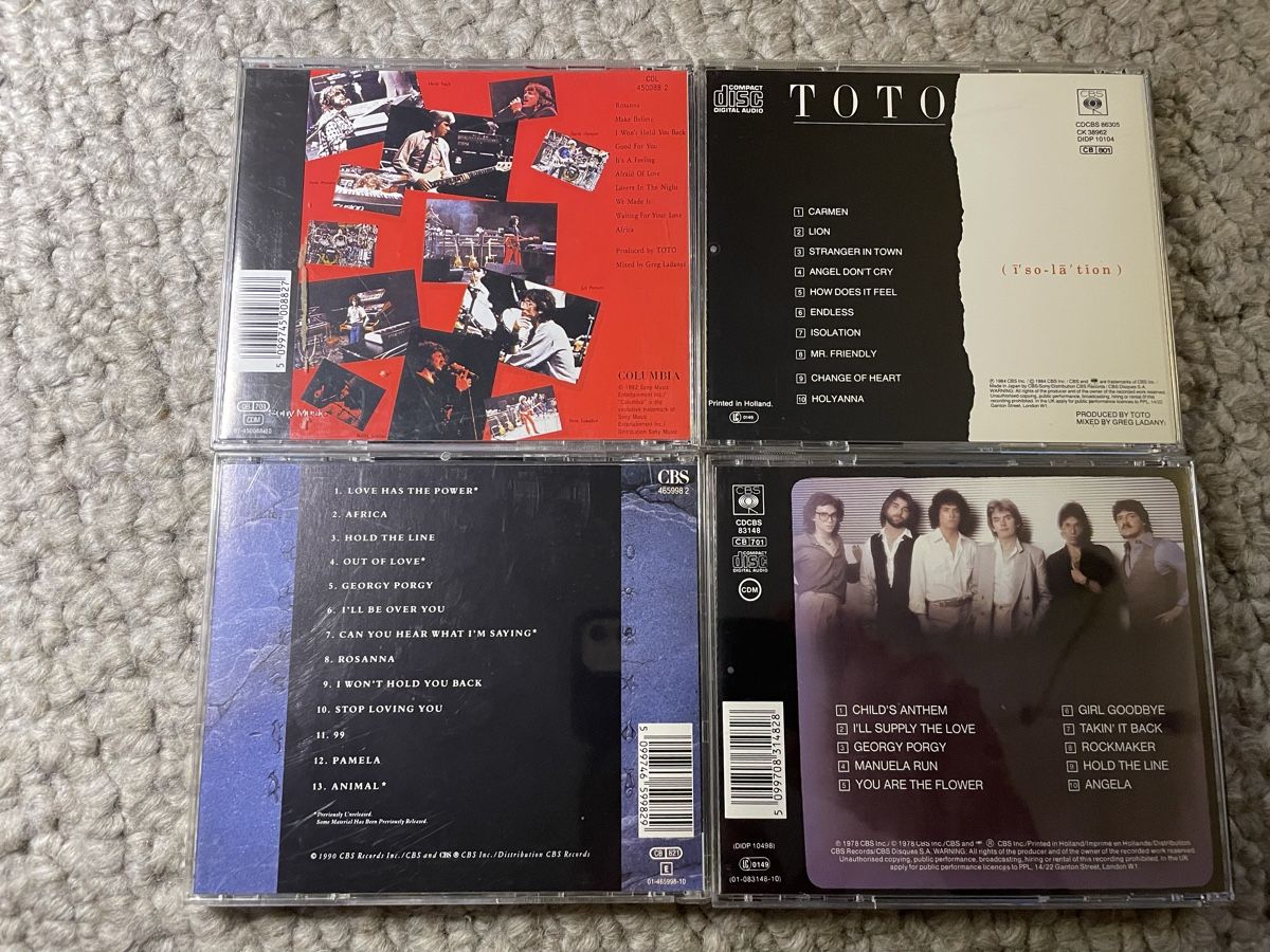 CDs: 4x Toto – Neu (gemäss Beschreibung) aus Reinach AG von trigger7811 2