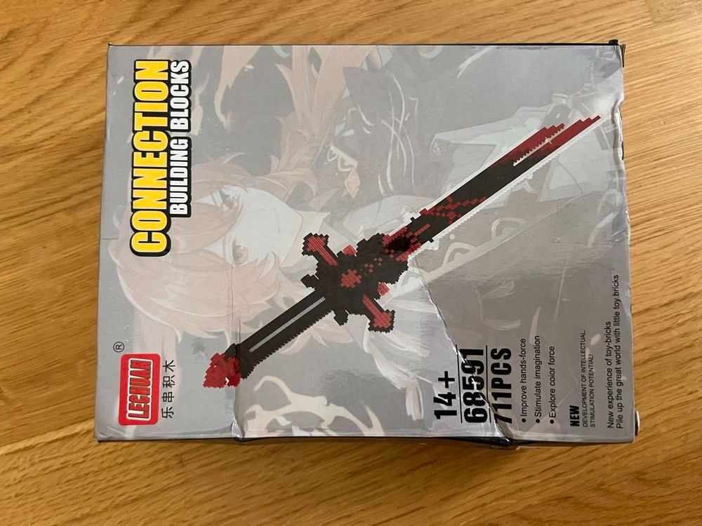Kit di costruzioni: Large Pixel Brick Sword 64cm | Decoration & Cosplay – Nuovo e nell'imballaggio originale da Döttingen venduto da Swissquisite 2