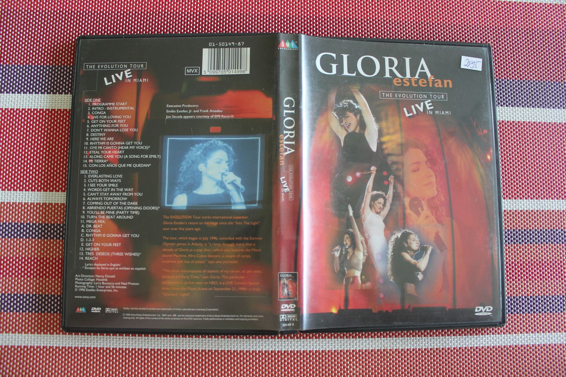 Alle DVDs: EBOND Gloria Estefan - The Evolution Tour - Live In Miami – Gebraucht aus Geroldswil von Schlumpfine1973