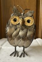 Hibou en métal doré