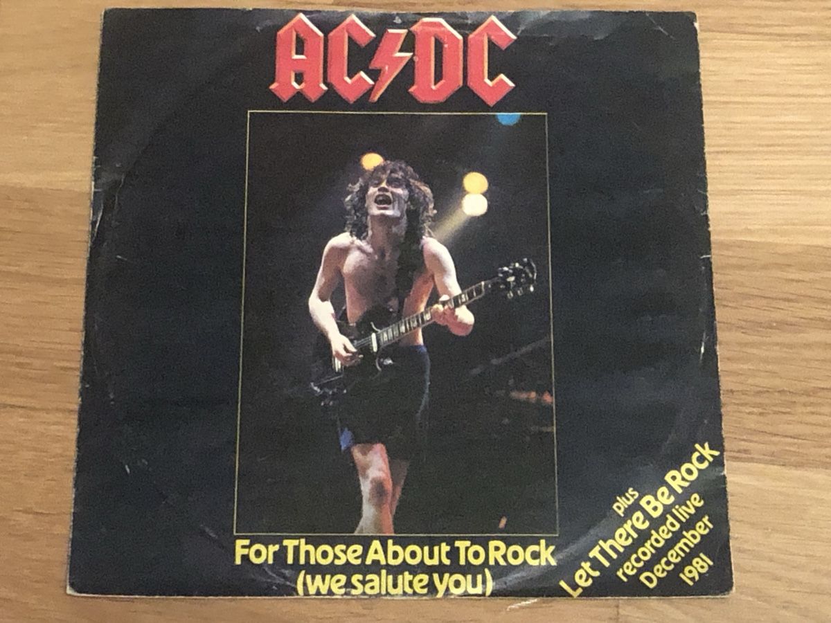 Dischi in vinile: AC/DC. 1981. For Those About the Rock / Let There – Usato da Faulensee venduto da Mizuno06 1