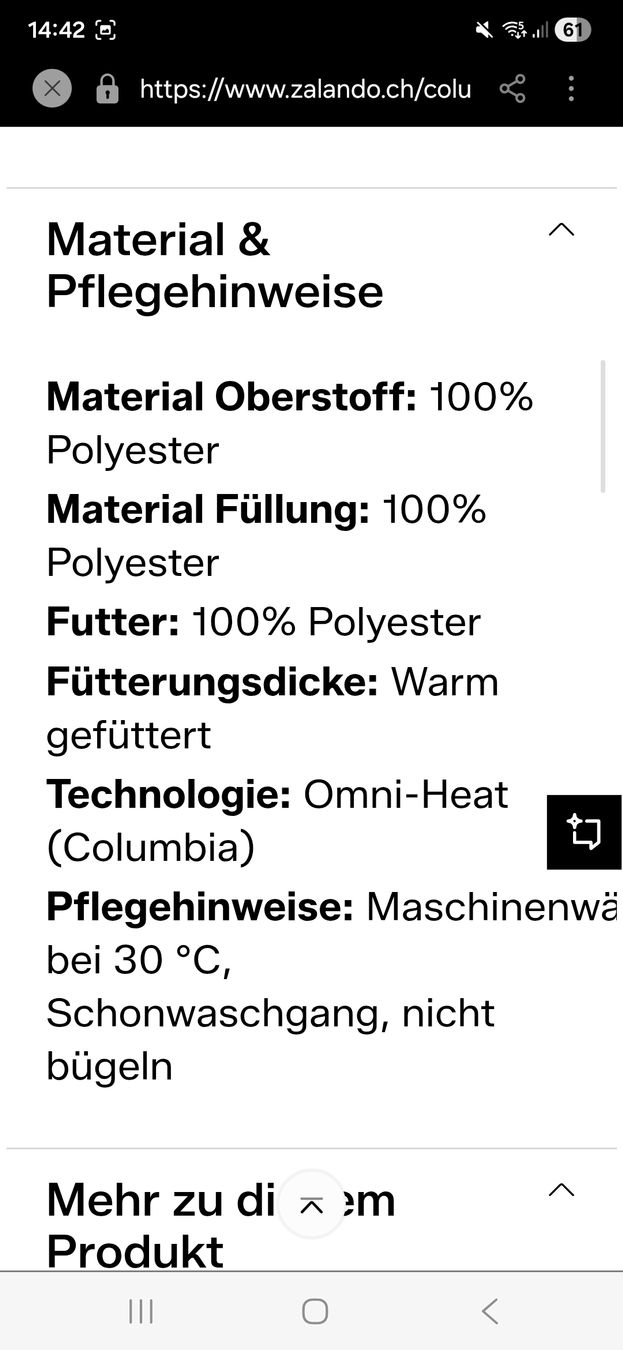 Columbia Jacken: Columbia Winterparka – Neu (gemäss Beschreibung) aus Brienz BE von yukonjack22 9