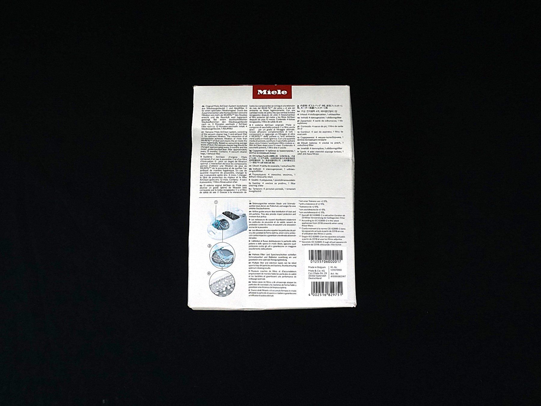 Miele Altro per la casa: Original Miele TU HyClean Pure Staubsaugerbeutel – Nuovo (secondo la descrizione) da Pratteln venduto da Restwert_Pratteln 1
