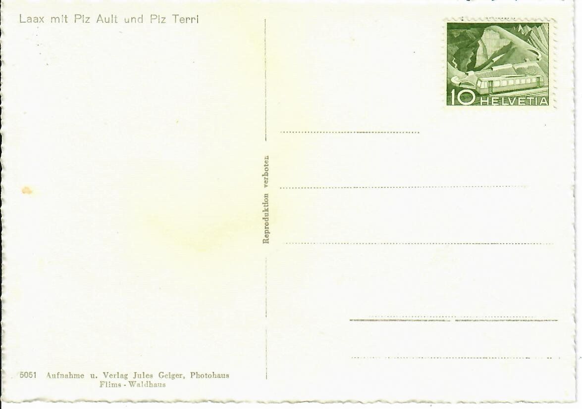 Cartes postales: Laax – D'occasion à Hochdorf par Ziegel-16 1