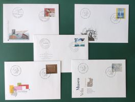 5 Stk. diverse einzelne FDC 2001