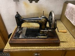 antike Nähmaschine Singer