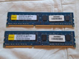 2x 2GB RAM Kit | Elixir DDR3 1333MHz