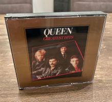 QUEEN „Greatest Hits I + II“ 2CD GOLD DISCS mit Booklet RAR