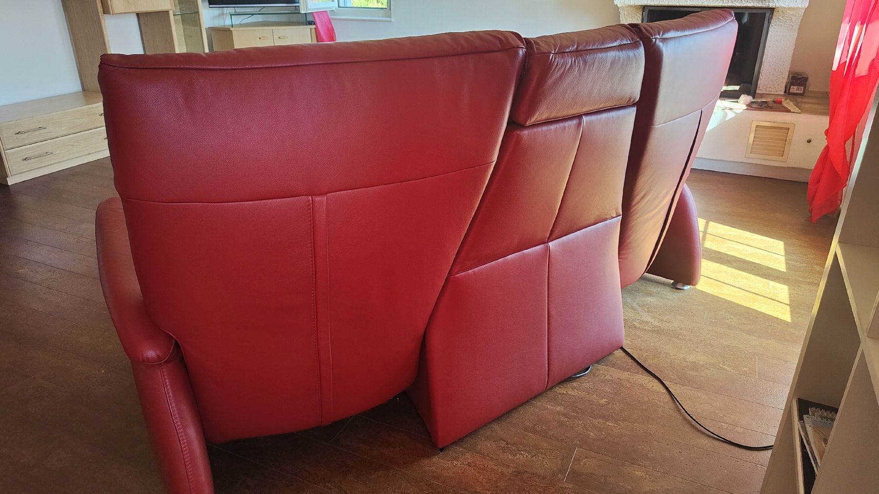 Himolla Divani: Sofa Leder Himolla elektrisch verstellbar 3-Sitzer – Usato da Zufikon venduto da ram_7sm2 1