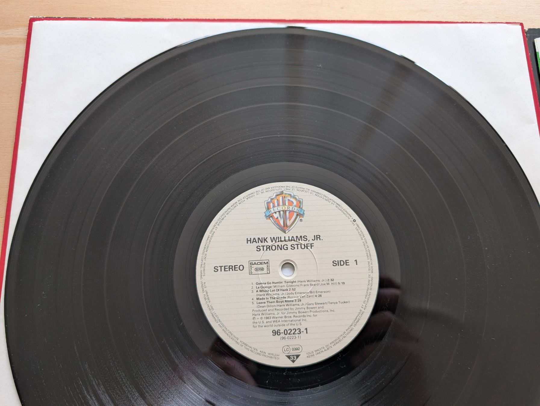Vinyles: 2 x Hank Williams Jr. – D'occasion à Ebikon par soundundvielfalt 5