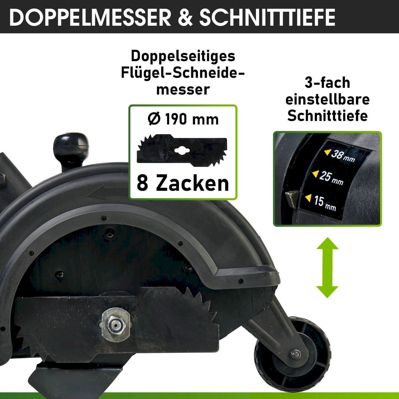 Tagliaerba: BRAST 1400+ elektro-Rasenkantenschneider – Nuovo e nell'imballaggio originale da Bottighofen venduto da zaap 2