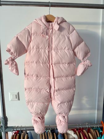 Baby GAP – Combinaison pilote d'hiver rose – 6 à 12 mois