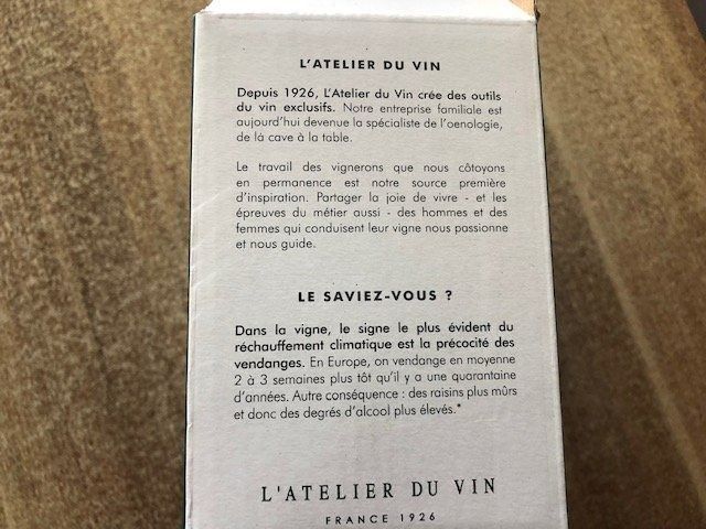 Bicchieri: ATELIER DU VIN VERRE A EAU 38 CL NEUF – Nuovo e nell'imballaggio originale da Bernex venduto da eunicefitz 2