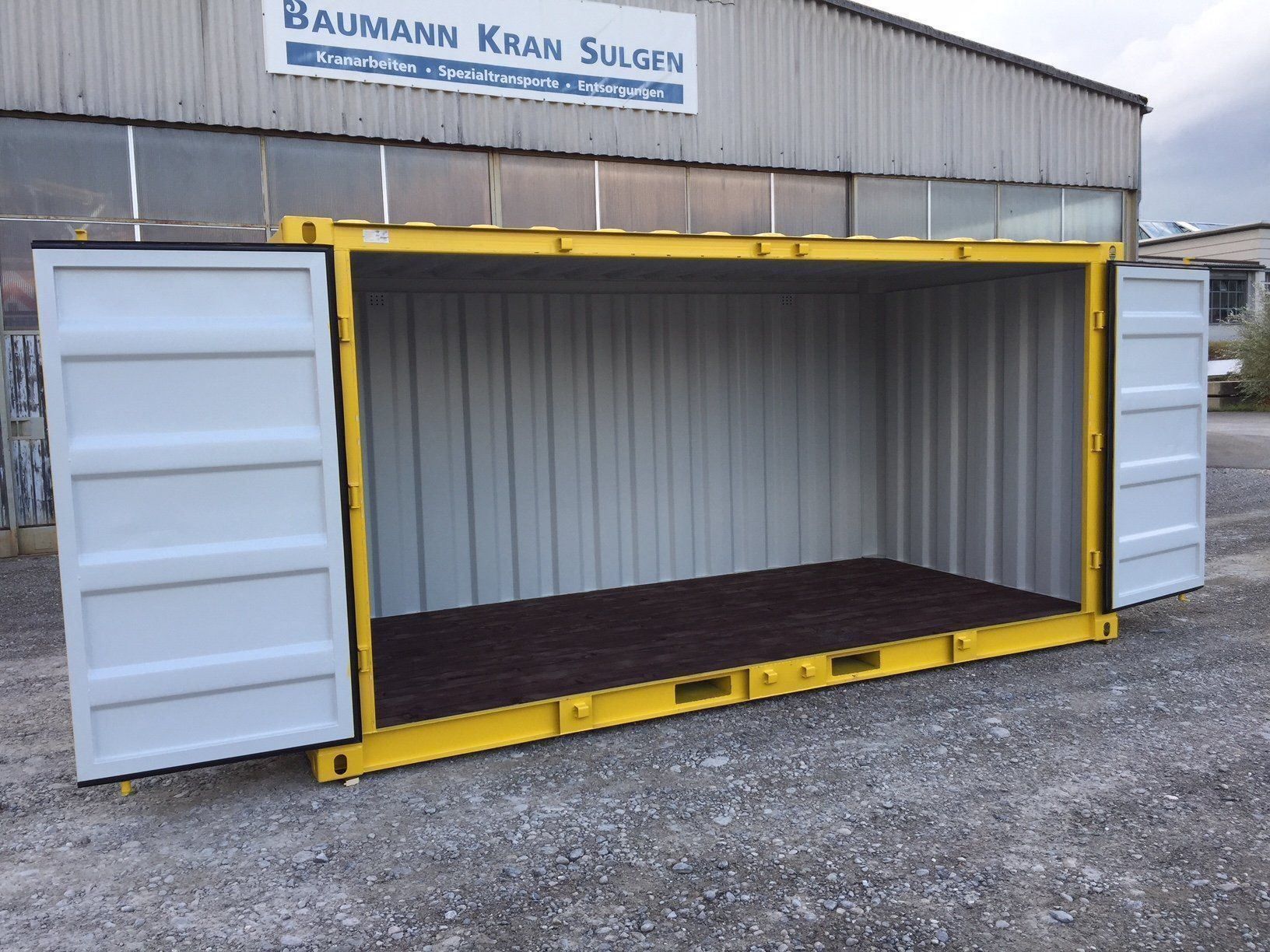 Contenitori edile: 15' Lagercontainer Open Side! – Nuovo (secondo la descrizione) da Kradolf venduto da BKSAG 3