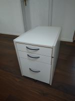 Rollcontainer 3 Schubladen weiss