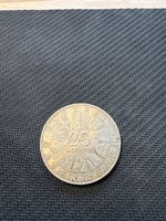 Österreich 25 Schilling Münze 1964 Franz Grillparzer