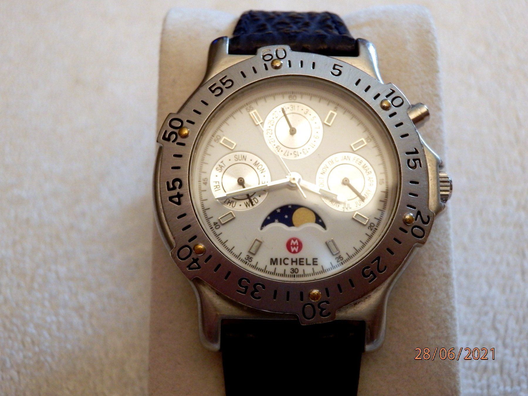 Montres: Michele, Tag, Woche, Monat, Mondphase – D'occasion à Ueberstorf par dinbau 3