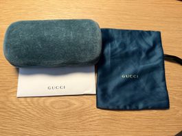 GUCCI Brillenetui und Tuch neu mit Zertifikat
