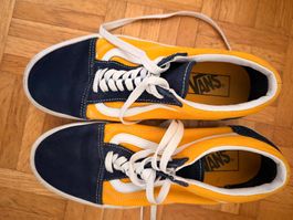 Vans Old Skool Sneaker in gelb-blau Gr.42