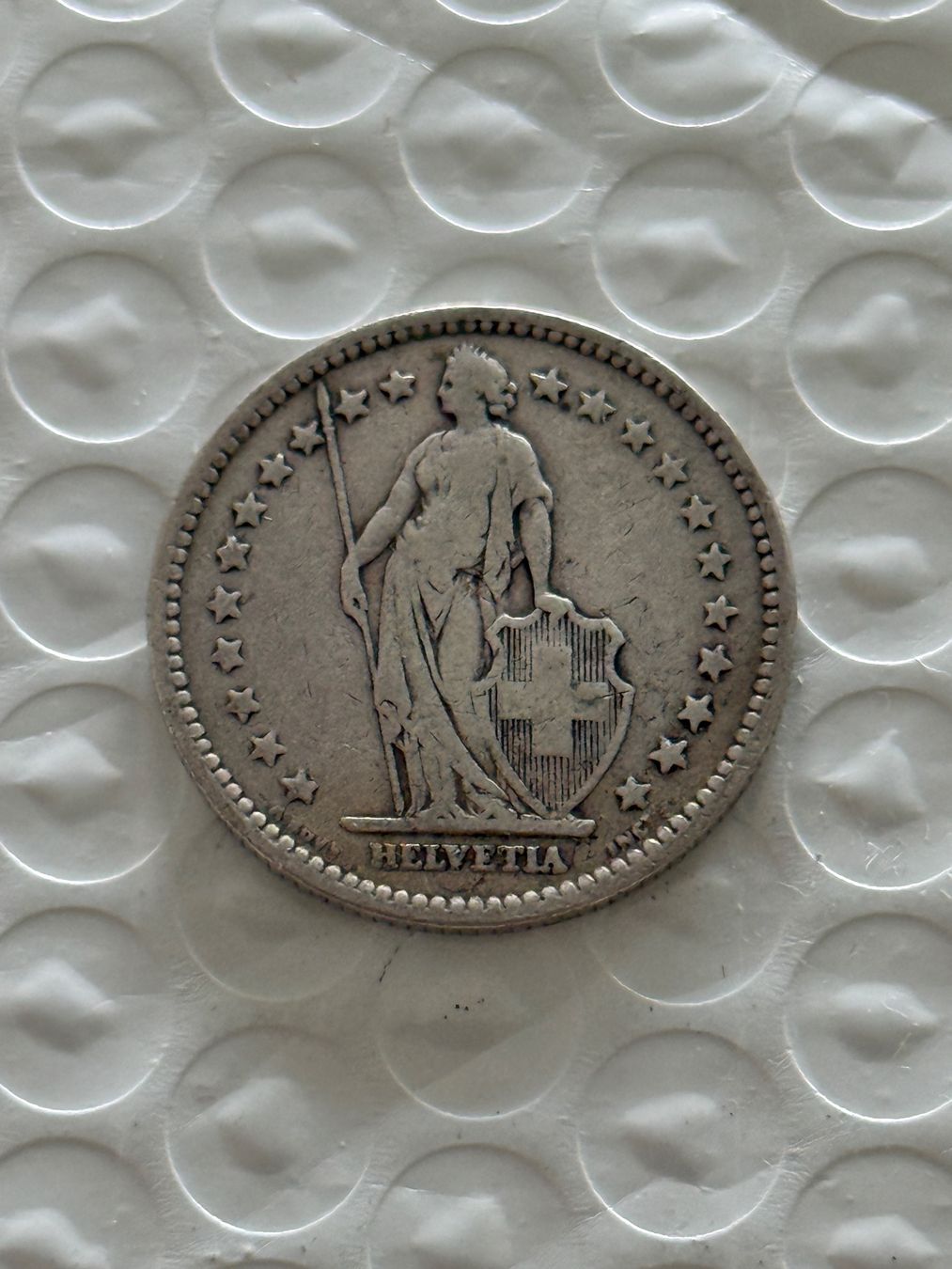 Tutti le monete: 2 Franken 1910  sehr Rar – Usato da Wallisellen venduto da SWISS_SILVER1