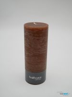 BALTHASAR Rustico Mokka Zylinderkerze, 70x180mm