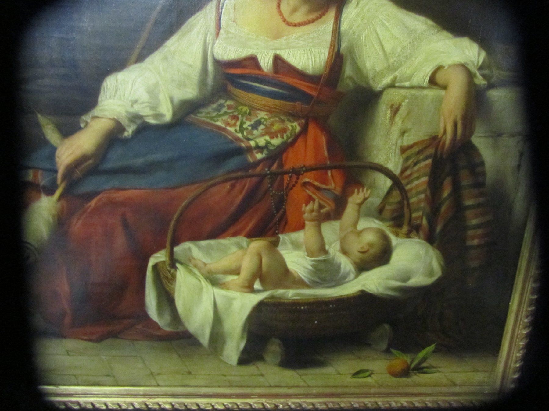 Gemälde: Mutterglück-Theodor Joseph Canneel (1817-1892) – Gebraucht aus Luzern von Lucernauno 3