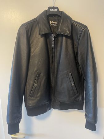 Schott NYC Leder Jacke Grösse L - Top Zustand!