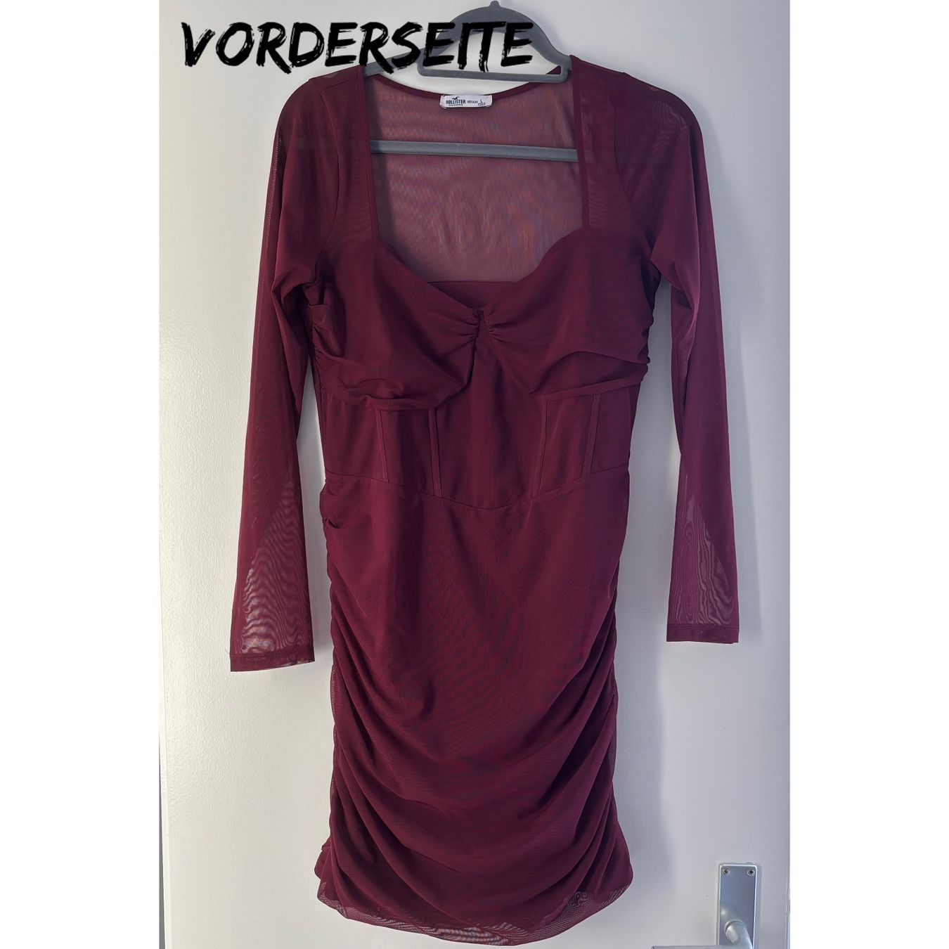 Vestiti: Hollister Kleid Bordeaux – Nuovo (secondo la descrizione) da Goldau venduto da Zahnfee888