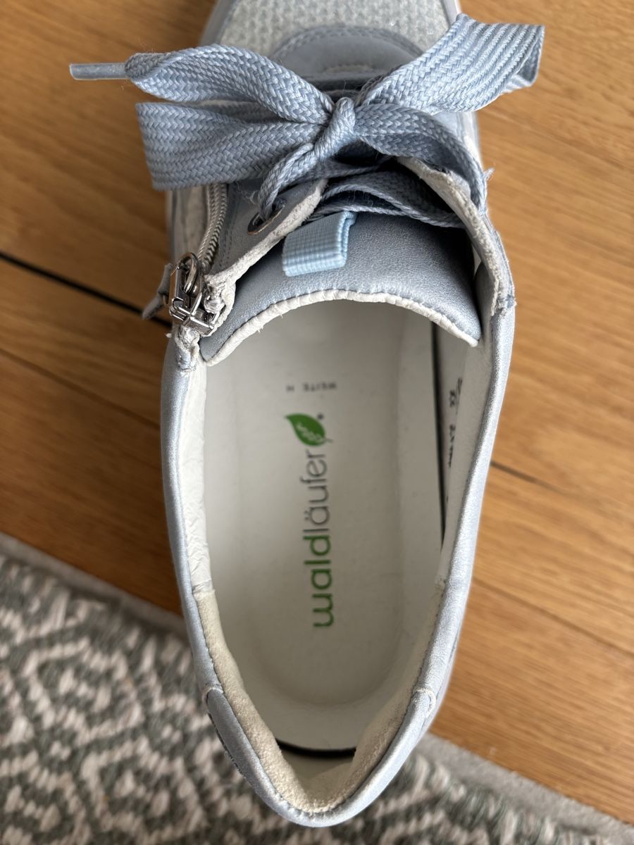 Scarpe da donna: Waldläufer Damenschuhe Gr. 5 Hellblau Sommer Sneaker Beque – Usato da Steffisburg venduto da Bird304 4