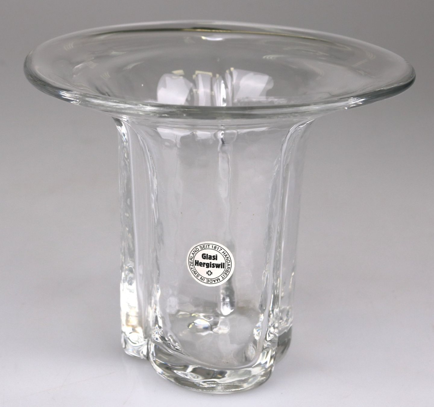 Glasi Hergiswil Vasi & Recipienti: GLASI HERGISWIL Glas Vase – Usato da Volketswil venduto da brockipfannenstil