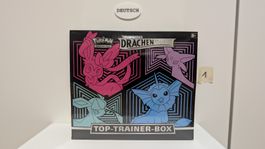 Pkemon TCG Top Trainer Box Drachenwandel Evolving Skies dt
