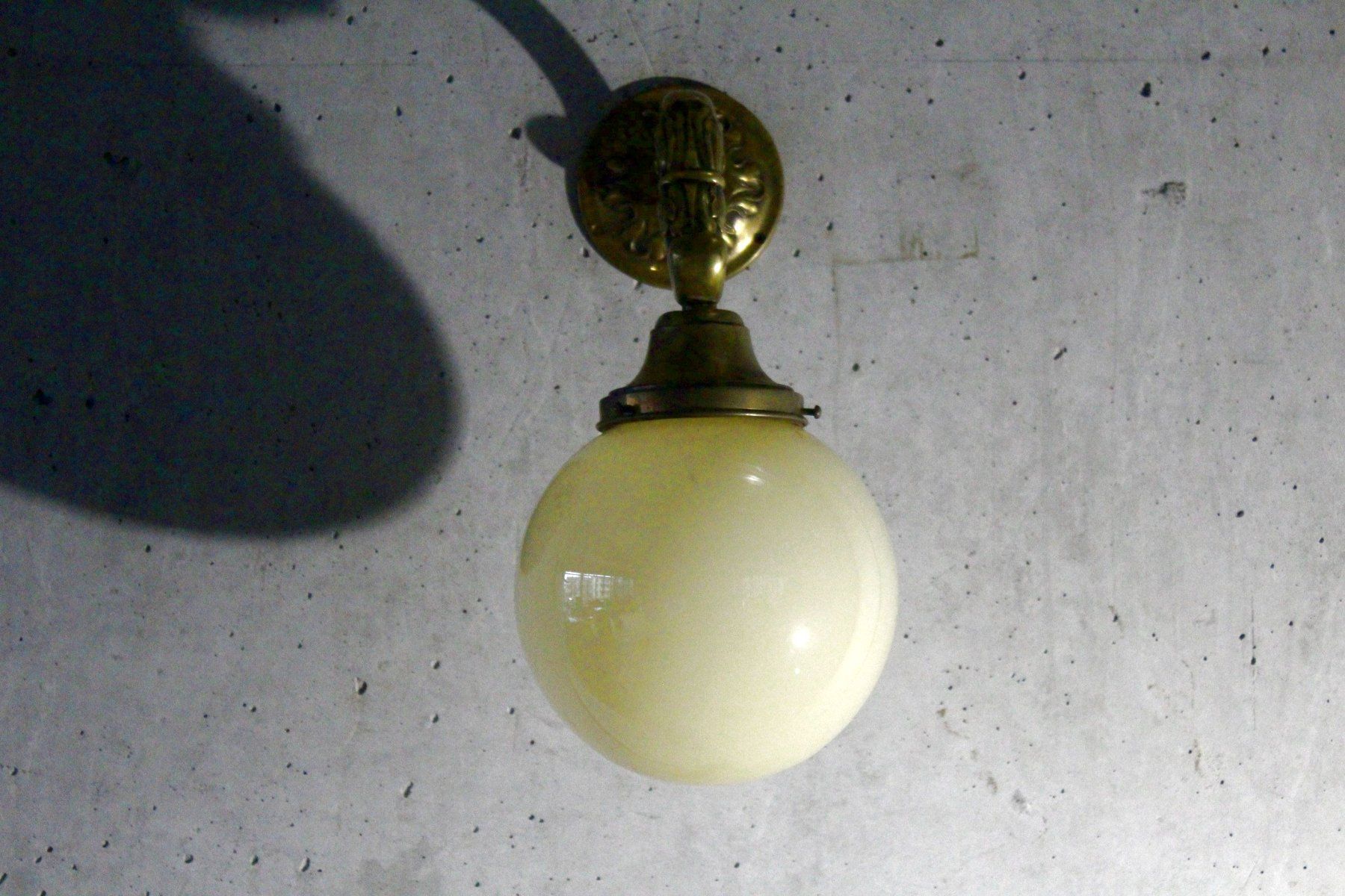 Lampade: Grosse, massive WANDLEUCHTE, Historismus von REGENT – Usato da Bern venduto da kultiges 3