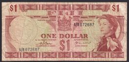 Fiji 1 Dollar 1974